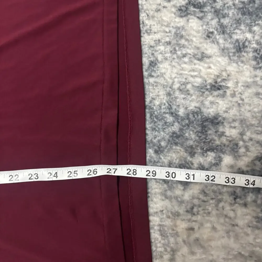 Polo Ralph Lauren Performance Polo Shirt Burgundy Maroon Short Sleeve Men’s L